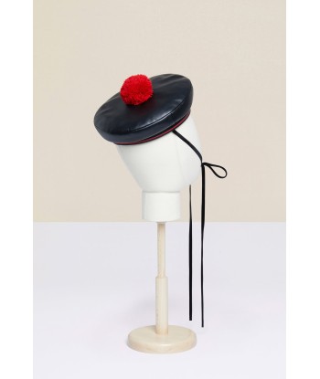 Faux leather sailor hat de technologie