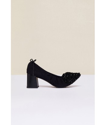 Pearl-embellished tweed pumps Découvrez la collection