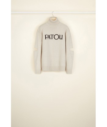 Oversized cut-out Patou jumper une grave pollution 