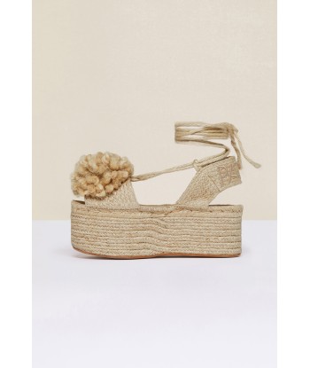 Pompom platform espadrilles Toutes les collections ici