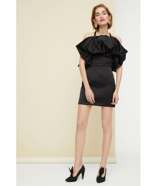 Oversized ruffle minidress en ligne