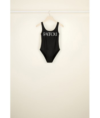 Low back one-piece swimsuit la livraison gratuite