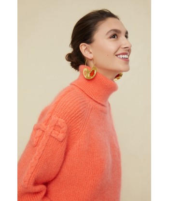 Mohair blend turtleneck jumper outlet