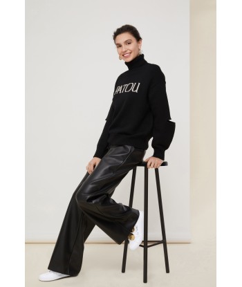 Iconic faux leather trousers online