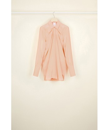 Iconic draped silk blouse pas cher chine