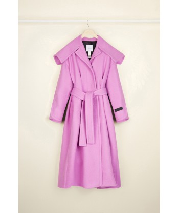 Belted cashmere and wool blend coat Amélioration de cerveau avec