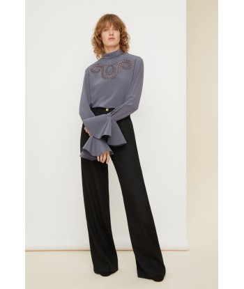 Iconic tricotine wool trousers Faites des économies