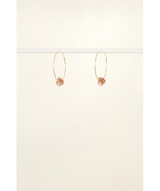 Mandarine brass hoop earrings pas cher chine