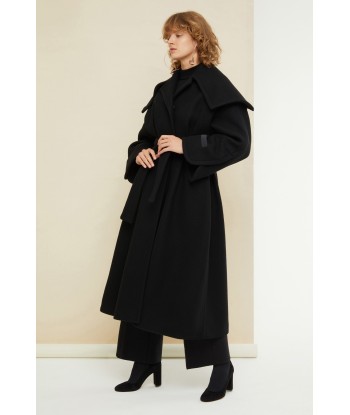 Belted cashmere and wool blend coat Comparez plus de prix