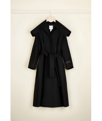 Belted cashmere and wool blend coat Comparez plus de prix