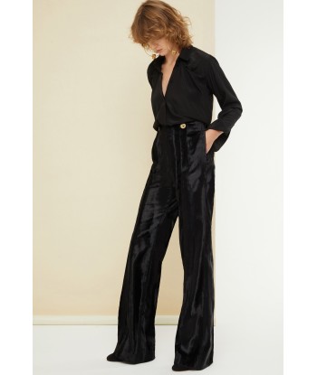 Wide legged faux ponyskin trousers des créatures d'habitude