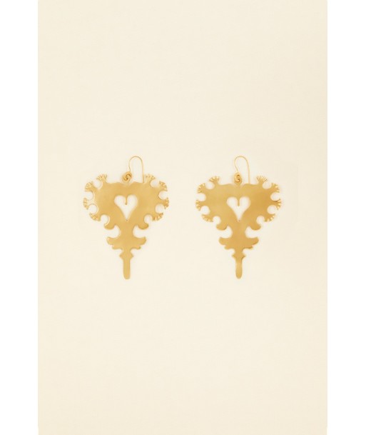 Arlésienne brass earrings Comparez et commandez 