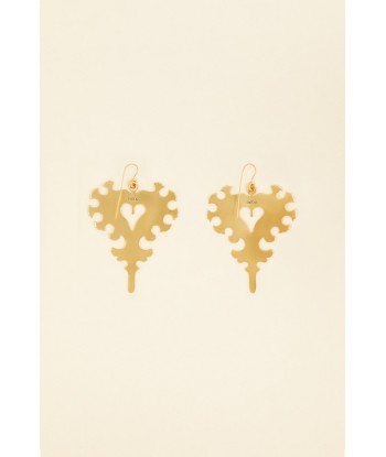 Arlésienne brass earrings Comparez et commandez 