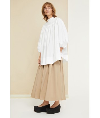 Cotton gabardine culottes in organic cotton Voir les baskets