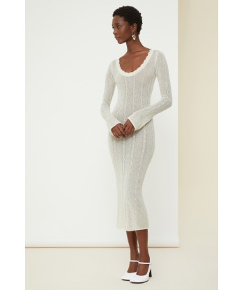 Midi summer knit dress Paris Déstockage Promo