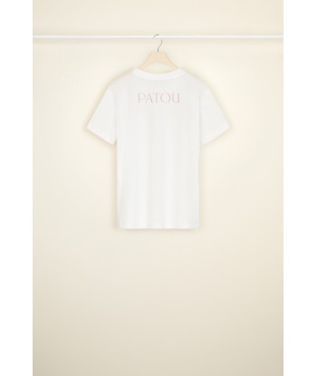 Embellished logo T-shirt in organic cotton Toutes les collections ici