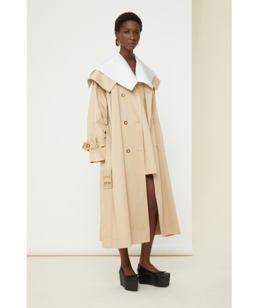 Signature trenchcoat in organic cotton Le MVP de beaucoup