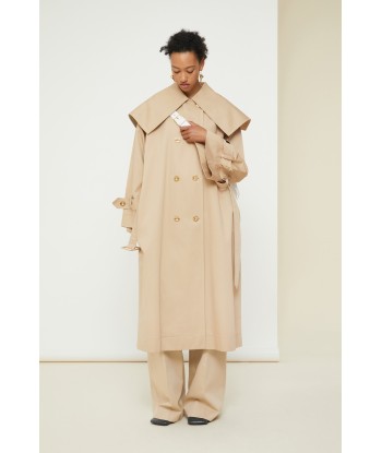 Signature trenchcoat in organic cotton Le MVP de beaucoup