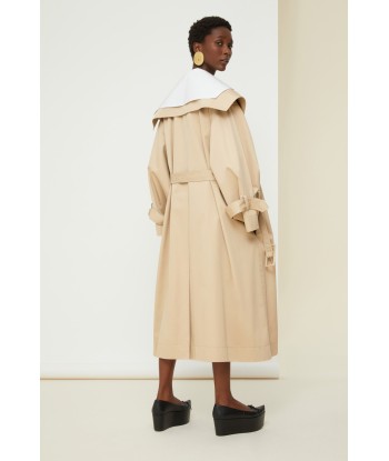 Signature trenchcoat in organic cotton Le MVP de beaucoup