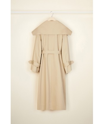 Signature trenchcoat in organic cotton Le MVP de beaucoup