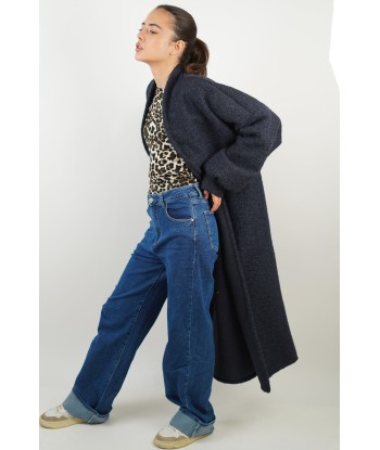 Saona Navy Blue Coat destockage