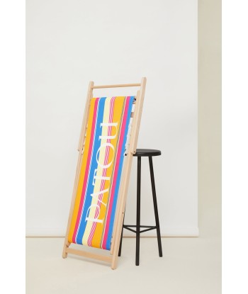 Striped deckchair in organic cotton 2023