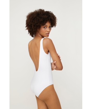 Low back one-piece swimsuit À commander