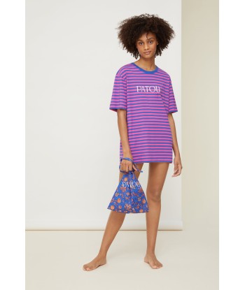 Patou Plage striped t-shirt in organic cotton votre