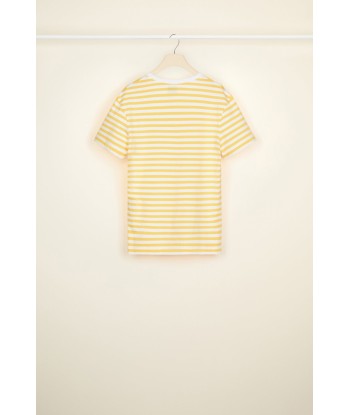 Patou Plage striped t-shirt in organic cotton pas cher 