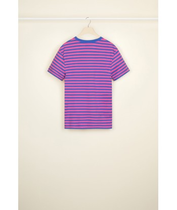 Patou Plage striped t-shirt in organic cotton votre