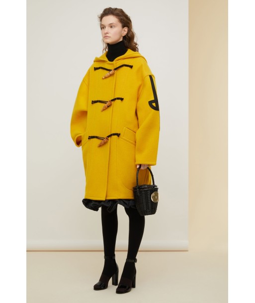 Duffle coat in eco-friendly wool and cashmere Pour