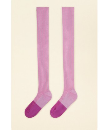 Pack of two pairs of organic cotton blend socks soldes