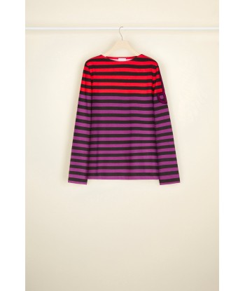 Multicoloured Breton top in organic cotton Toutes les collections ici