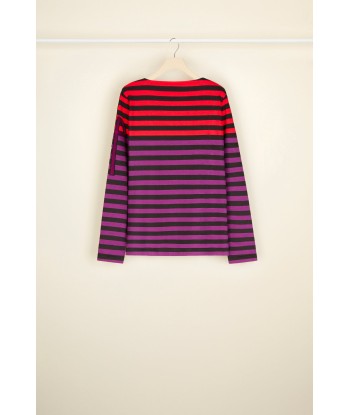 Multicoloured Breton top in organic cotton Toutes les collections ici