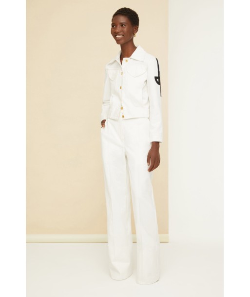 Long tailored trousers in organic cotton ouvre sa boutique