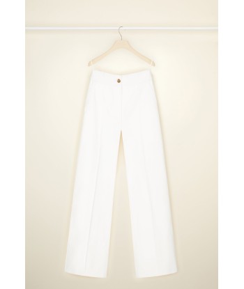 Long tailored trousers in organic cotton ouvre sa boutique