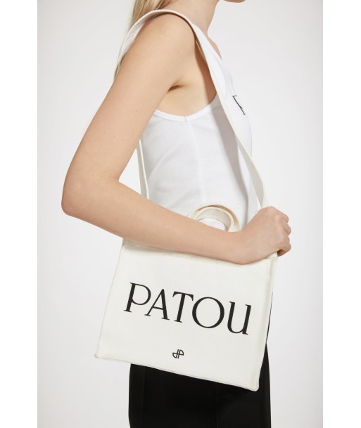 Small Patou canvas tote in organic cotton Le MVP de beaucoup