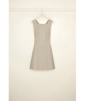 Pinafore mini dress in organic cotton and wool prix pour 