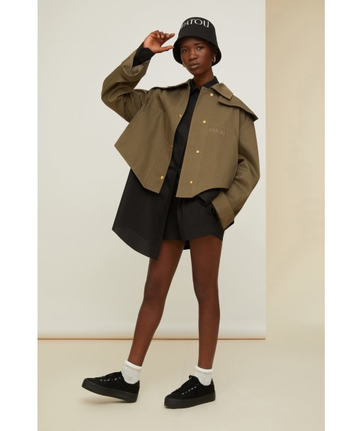 Organic cotton parka with detachable hood des créatures d'habitude