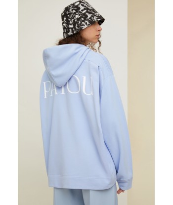 Patou grosgrain hoodie in organic cotton acheter en ligne