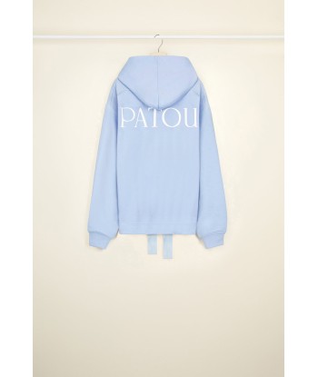 Patou grosgrain hoodie in organic cotton acheter en ligne