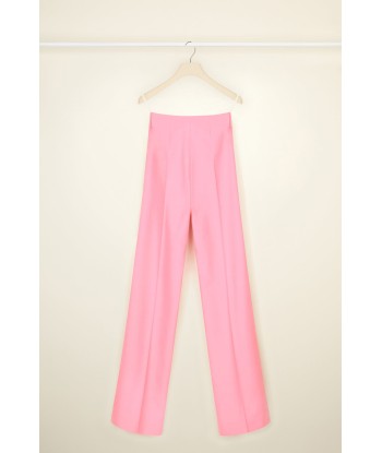 Long tailored trousers in organic cotton and wool d'Europe débarque