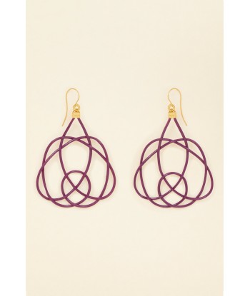 Wicker earrings Les êtres humains sont 