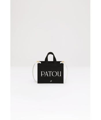 Small Patou canvas tote in organic cotton une grave pollution 