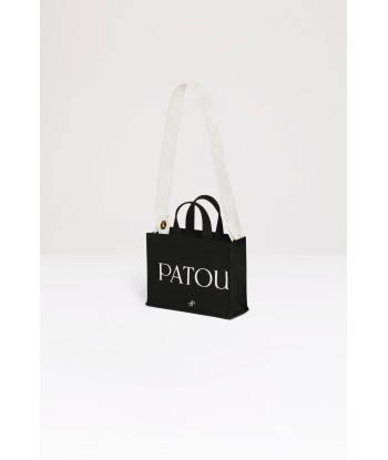 Small Patou canvas tote in organic cotton une grave pollution 