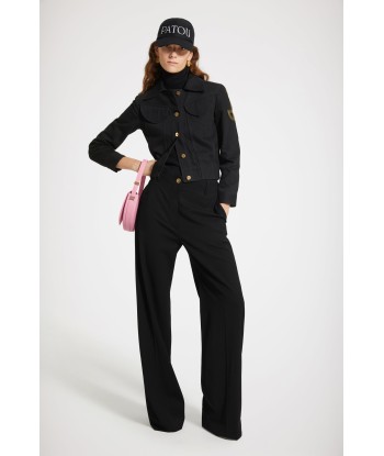 Iconic long trousers in virgin wool le concept de la Pate a emporter 