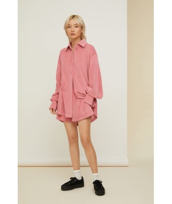 Oversized terry shirt in organic cotton blend 2 - 3 jours ouvrés.