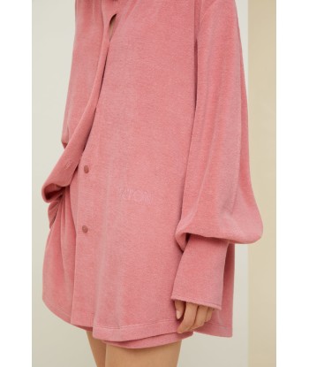 Oversized terry shirt in organic cotton blend 2 - 3 jours ouvrés.