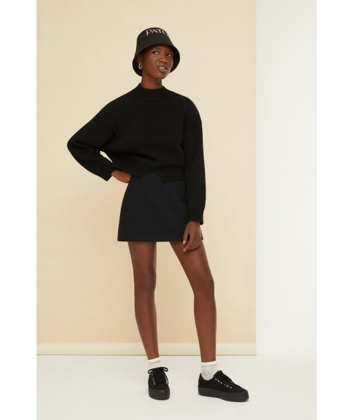 Iconic mini skirt in cotton bouclé Véritable concentré