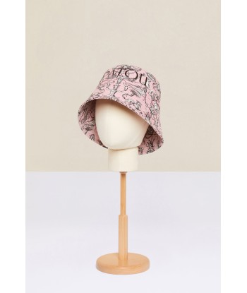 Bucket hat in printed organic cotton pas cheres